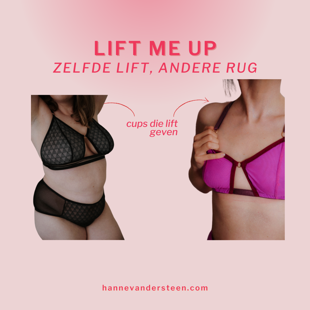 Zo kies je de juiste Lift Me Up Bralette!