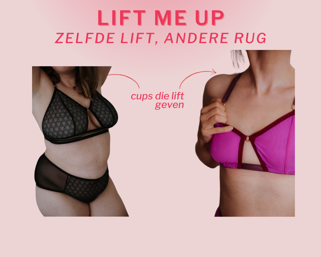 Zo kies je de juiste Lift Me Up Bralette!
