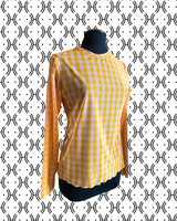 Mesh Top Va Va Voom Ruitjes