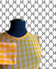 Mesh Top Va Va Voom Ruitjes