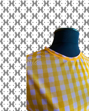 Mesh Top Va Va Voom Ruitjes