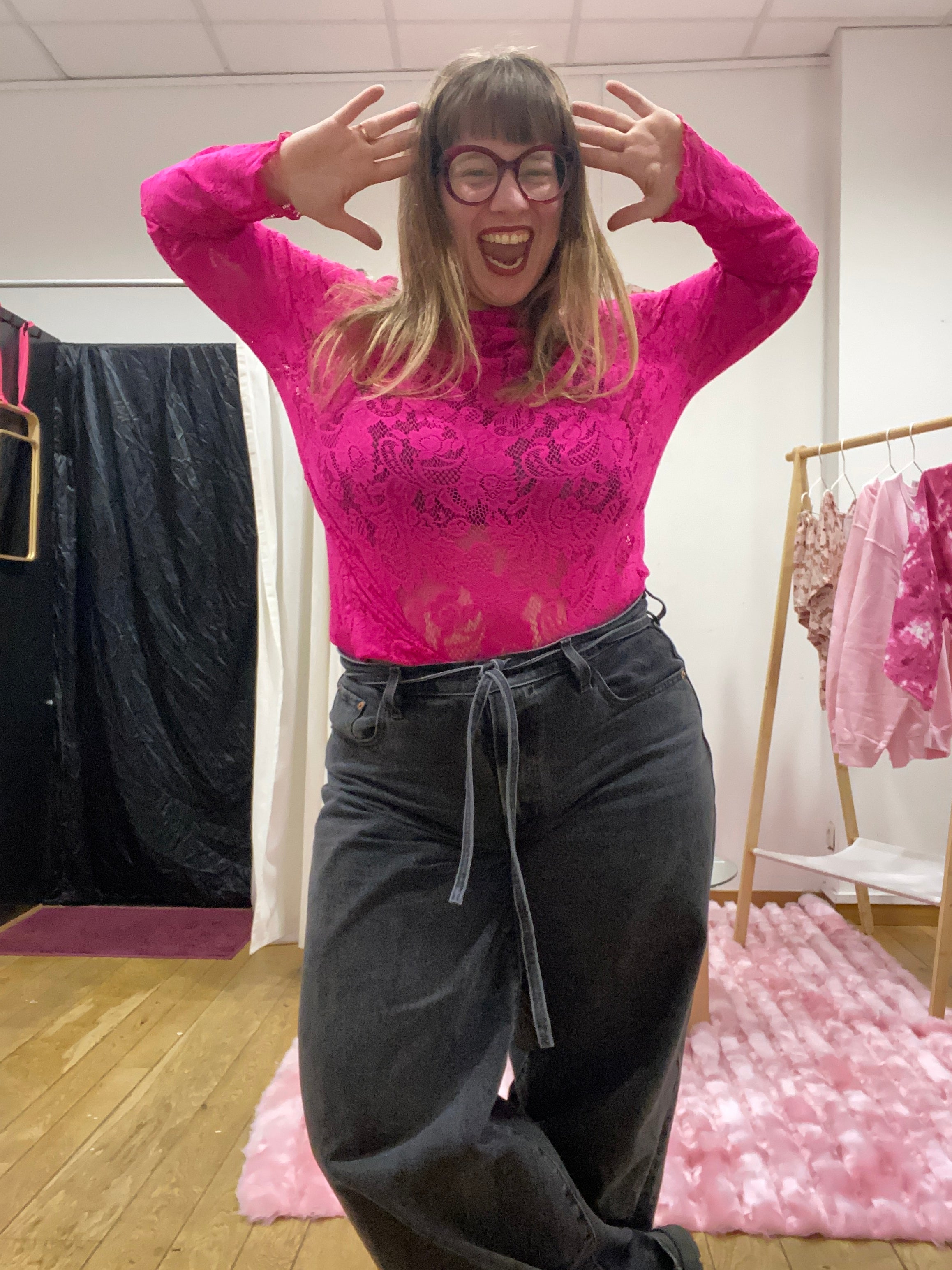 kanten top Floral Dreams