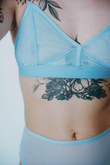 Baby Blue Full Cup Bralette