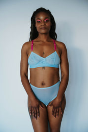 Baby Blue Full Cup Bralette