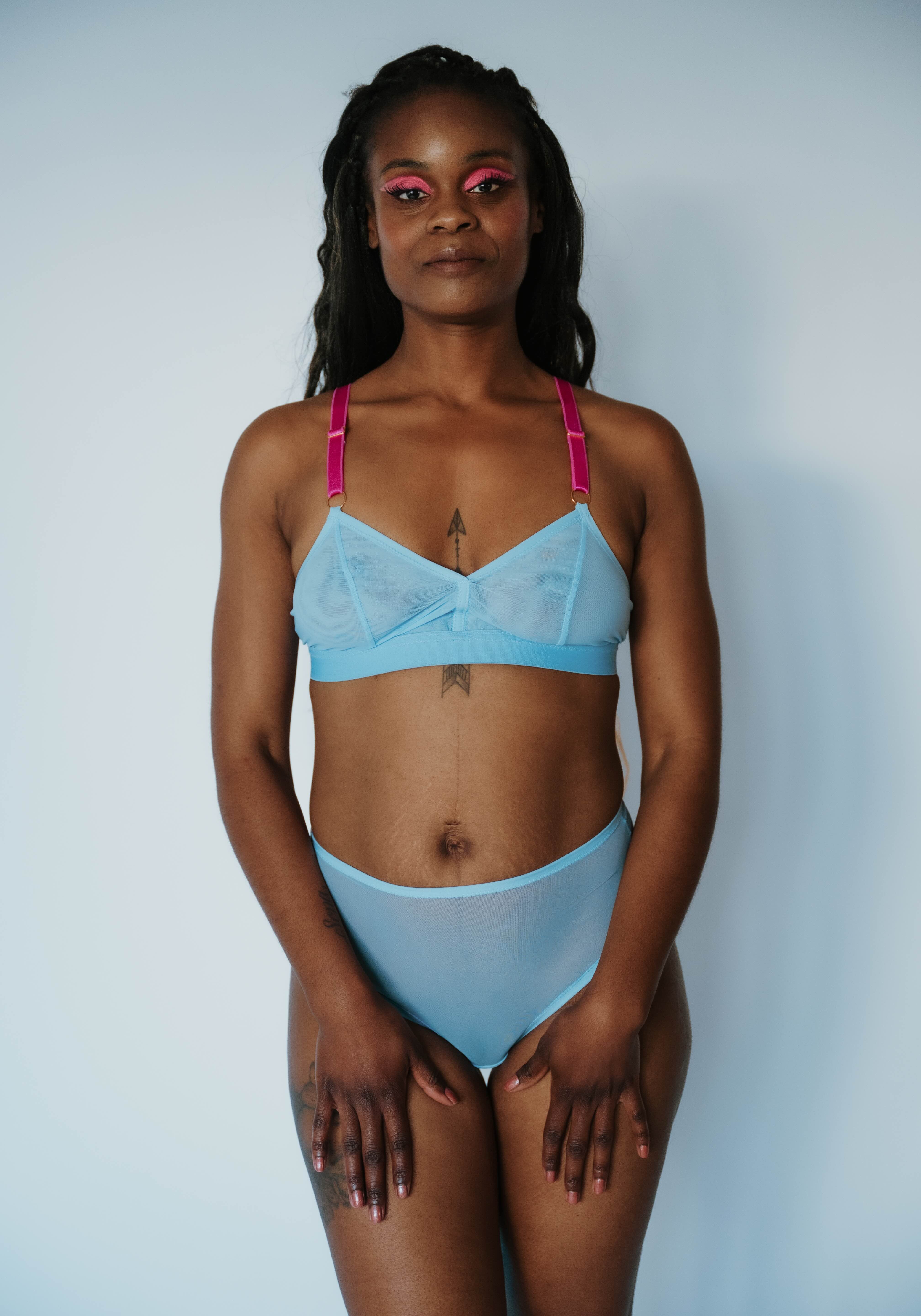 Baby Blue Full Cup Bralette