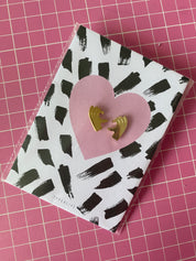 I Heart You pin