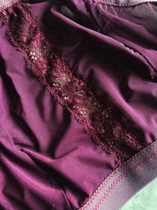 lace lace baby high neck bralette