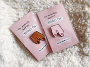 The wonderfully imperfect Boobies pin